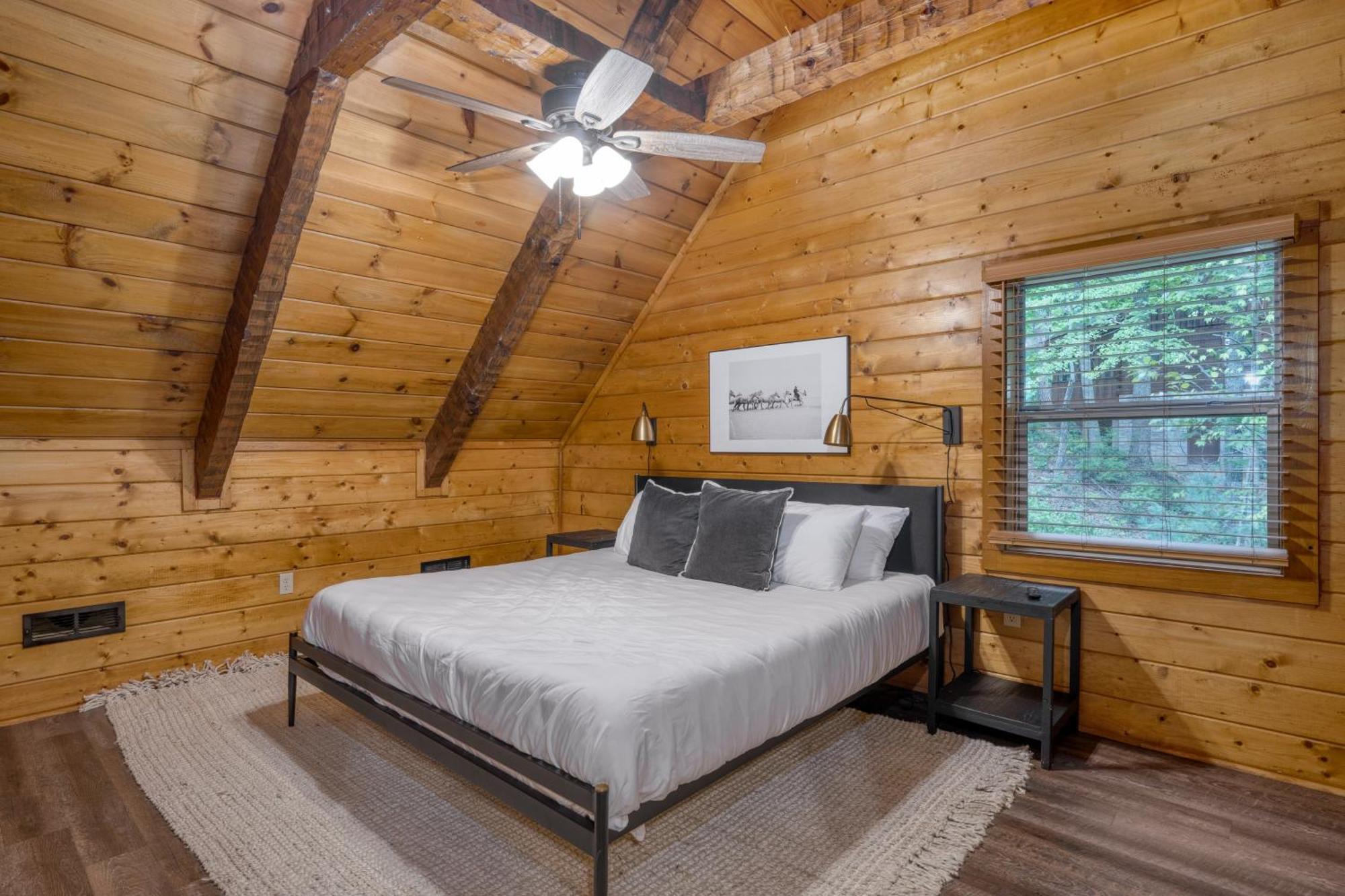 Dudley I By Avantstay Cosy Cabin W Hot Tub Incredible Views بيدجن فورج المظهر الخارجي الصورة